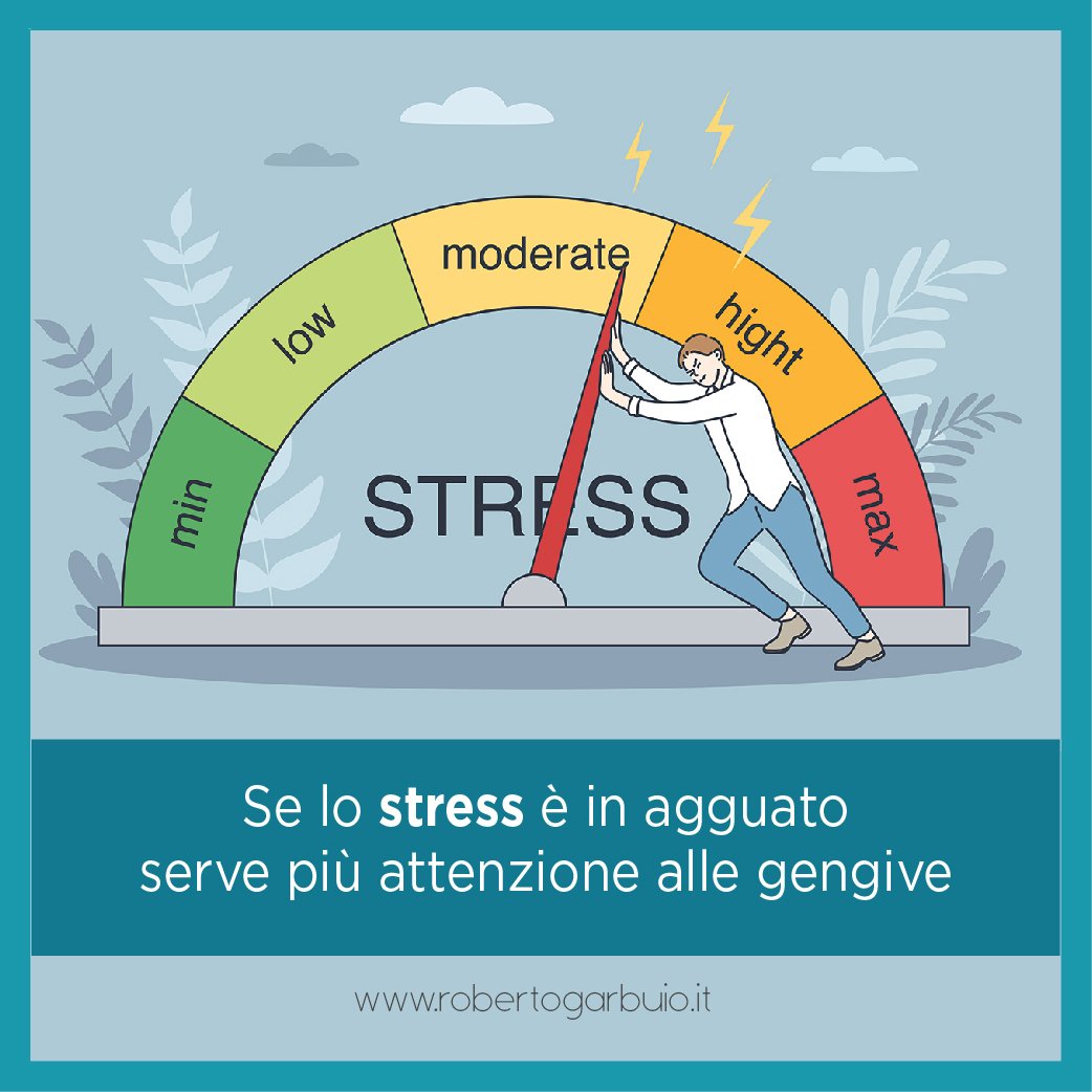 Se lo stress è in agguato serve più attenzione alle gengive